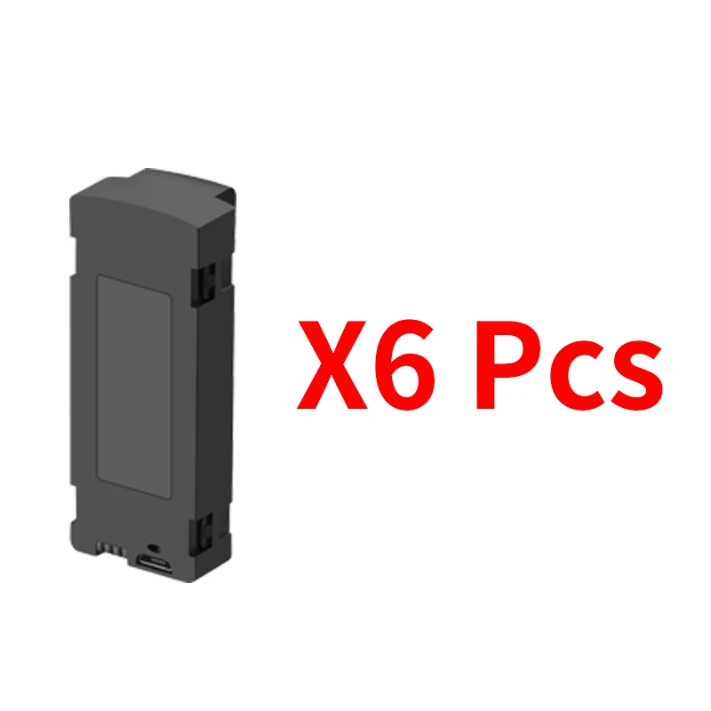Batterie Drone M6 3.7V 2000mAh - Lot de 1 à 6 - Compatible M6 8K