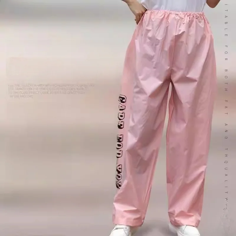 남녀공용 두꺼운 방수 레인 팬츠, 오토바이 라이딩, 차 따기 작업복, 일체형, ..