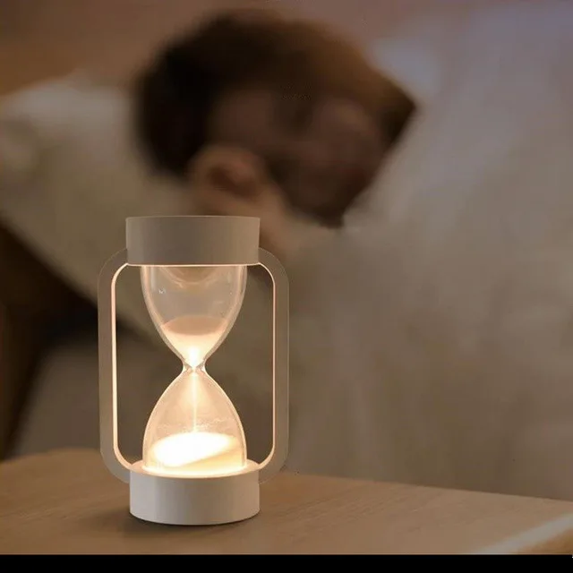 Hourglass lamp
