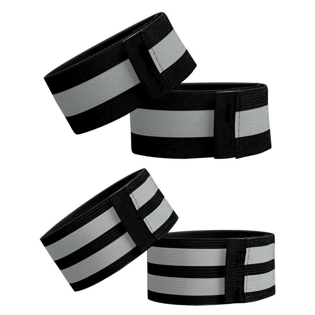 Bicycle Trouser Straps Road Bike Night Riding Reflective Gaiters Outdoor Hiking Night Running Trouser Leg Straps 1 Pair