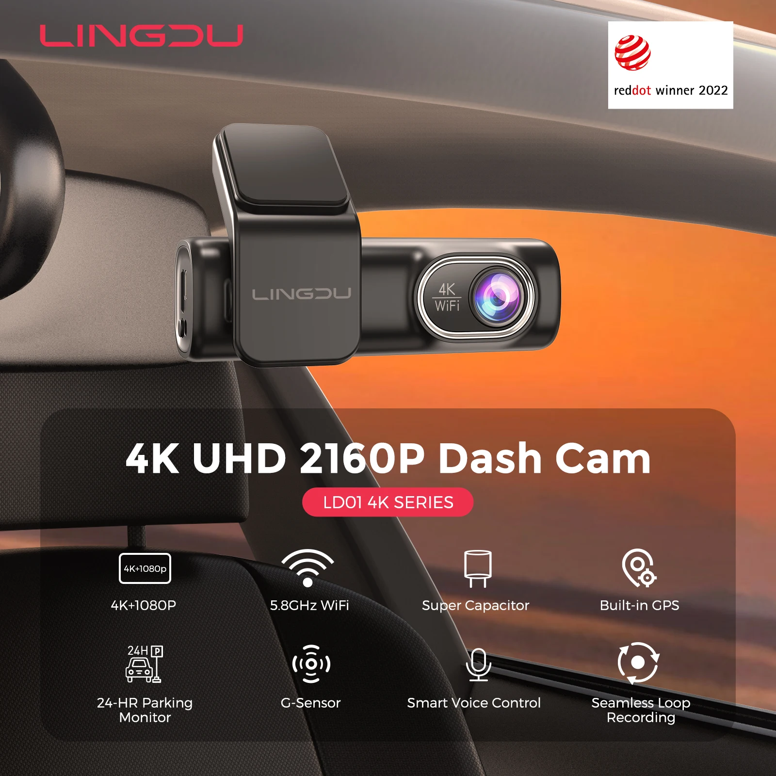 2K UHD Dual Front and Rear Dash Cam FHD 1080P Three Way Front Cabin & Rear  Dash Camera Built-in GPS, Wi-Fi, G-Sensor 256g TF Card Loop Recording  Parking Monitor - China Driving