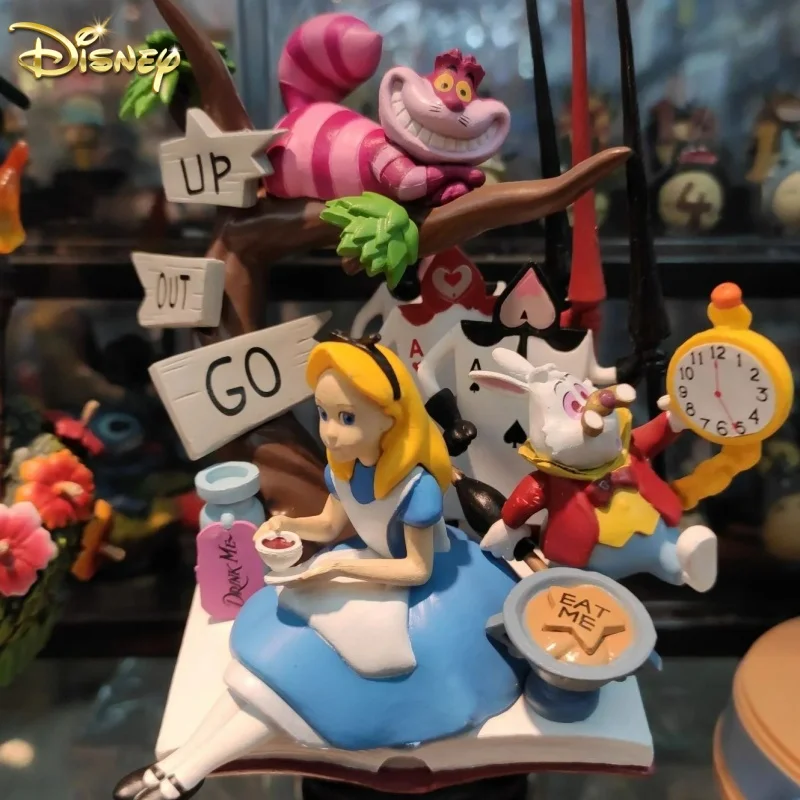 

19cm Disney Alice In Wonderland Princess Action Figure Anime Decoration Pvc Doll Model Figurine Collection Birthday Gifts Toys