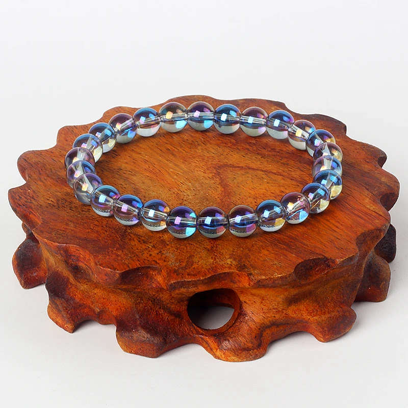 Natural Energy Flash Stone Labradorite Bracelets for Women Fashion Handmade Couple Bracelets Men Reiki Moonstone Jewelry Pulsera - Image 5