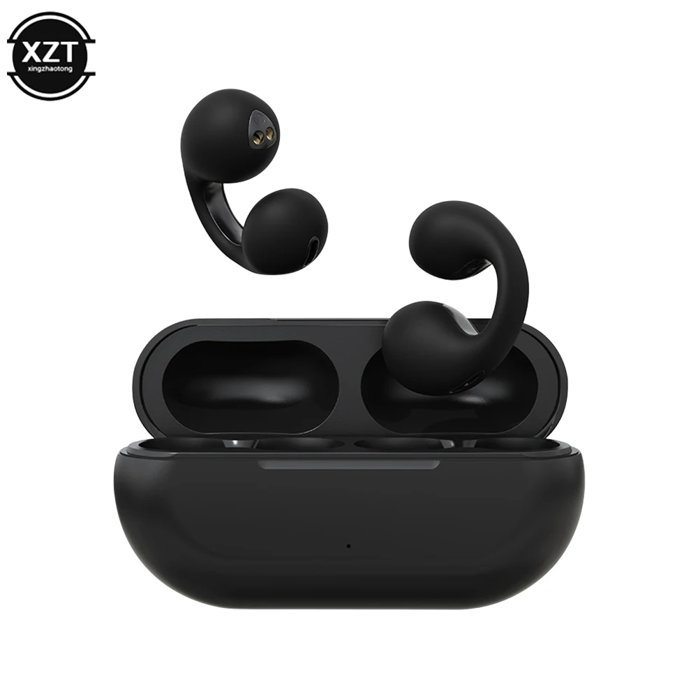 Für Ambie Sound Earcuffs Headset Ohrring Drahtlose Kopfhörer Bluetooth Mini Sport Ohr Haken TWS Ohrhörer Bluetooth 1:1 Upgrade Plus