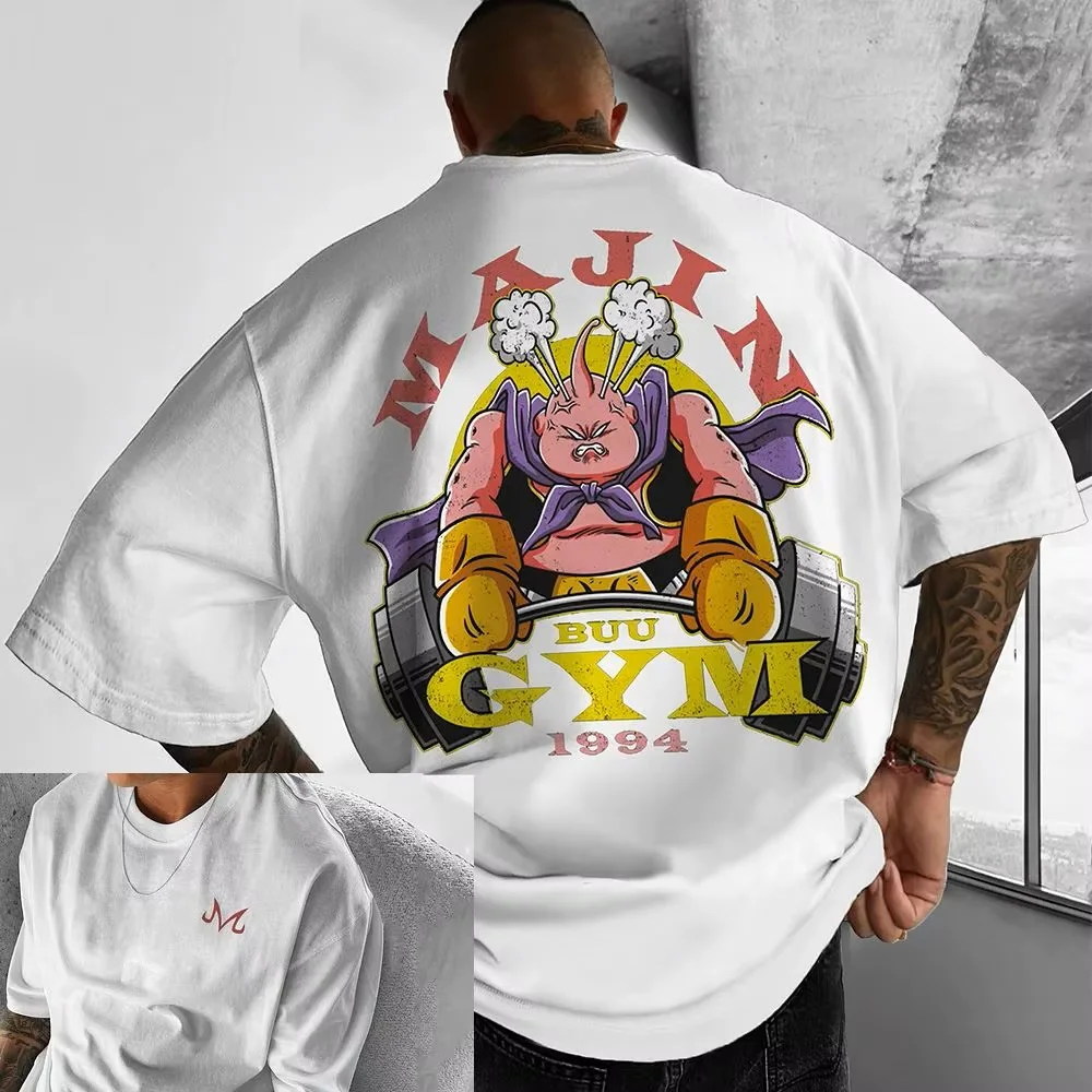 Mサイズ ドラゴンボールMAJIN VEGETA GYM 魔人ブウ　タンクトップ ドラゴンボール 魔人ブウ タンクトップ MAJIN GYM ベジータジム タンク