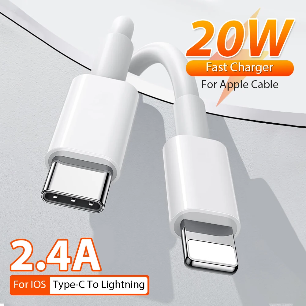 Cavo Di Ricarica Rapida Da Usb Tipo C A Lightning Per Apple Iphone 15 14 13 12 11 Pro Max Cable Mini Xr Plus Pd 20W Cavo Dati Di Ricarica