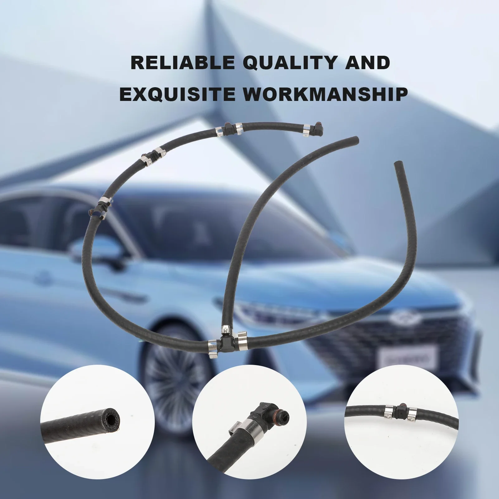 Car Diesel Fuel Injector Leak Off Return Pipe for Vauxhall Opel Astra Corsa Meriva 55578366