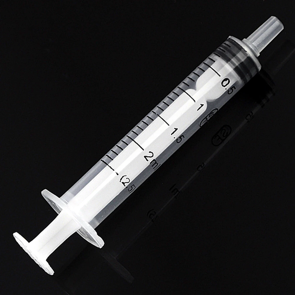 5/10/20/50/100 Pcs 2.5ml Liquid Nutrient Syringe Reusable Measuring Tools Plastic Syringe For Animal Food Feeding Experiments 3
