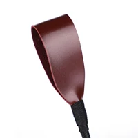 Riding Crop PU Leather Whip Premium Quality Wine Red Leather Crops Equestrianism Horse Whips 2