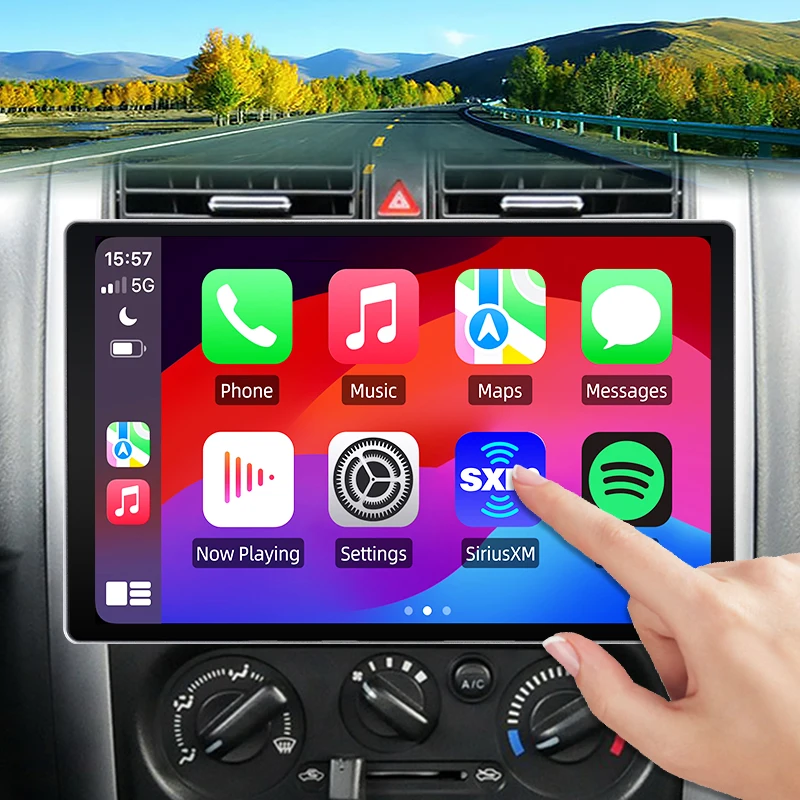 2K QLED Screen Car Radio For Suzuki Jimny Wireless CarPlay Android Auto Multimedia autoradio