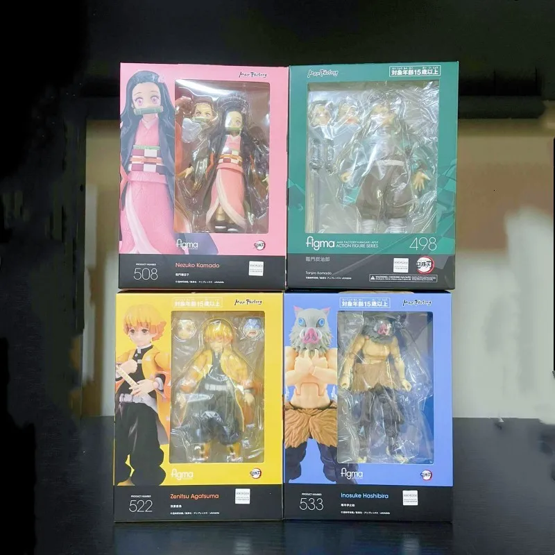 

Аксессуары Оригинальные Mf Figma 498 508 522 533 Dx Kamado Tanjirou Edition Demon Slayer Kimetsu ПВХ экшн-модель игрушки ограниченные подарки