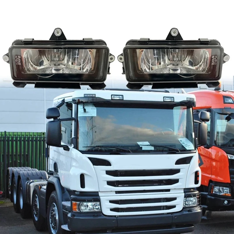 

1 пара, Автомобильные противотуманные фары 24 В для Scania P450 R730