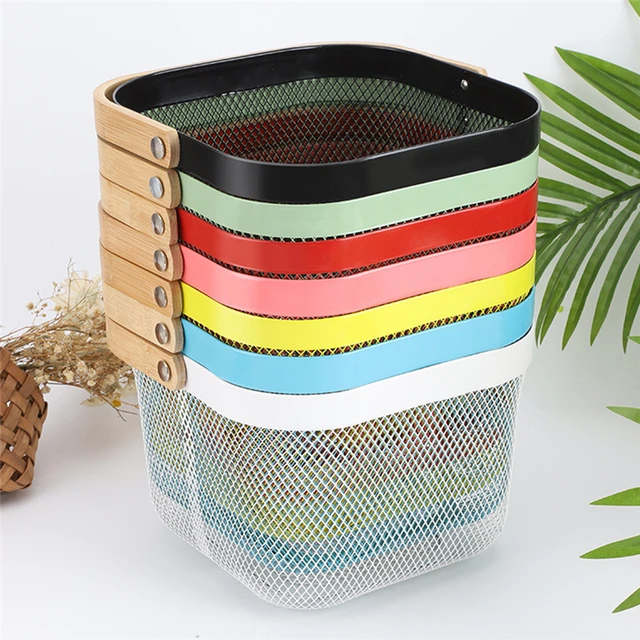 Plastic Desktop Miscellaneous Storage Box Bathroom Storage Basket Kitchen  Vegetables Fruits Storage Storage Organization Box - AliExpress