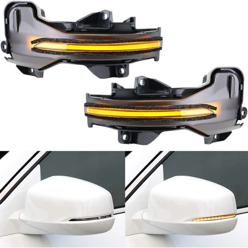 For Honda CRV Odyssey XRV HRV Vezel FIT City Jazz Side Mirror Sequential Light Dynamic Turn