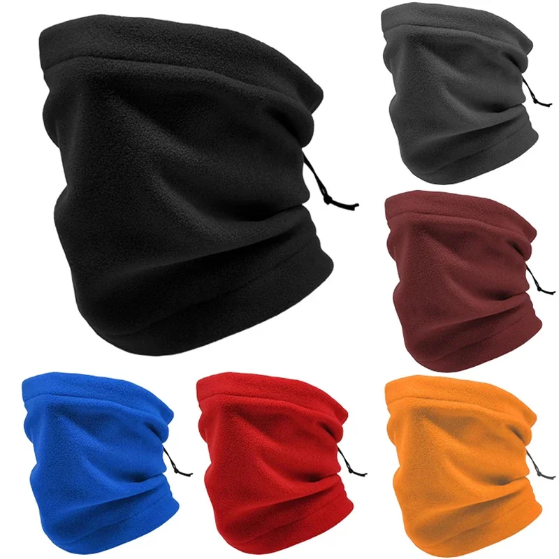 Fleece Warm Winter Windproof Neck Tube Scarf for Men Women Bandana Mask Half Face Cover Cycling Ski Sport Camping Hiking Scarf