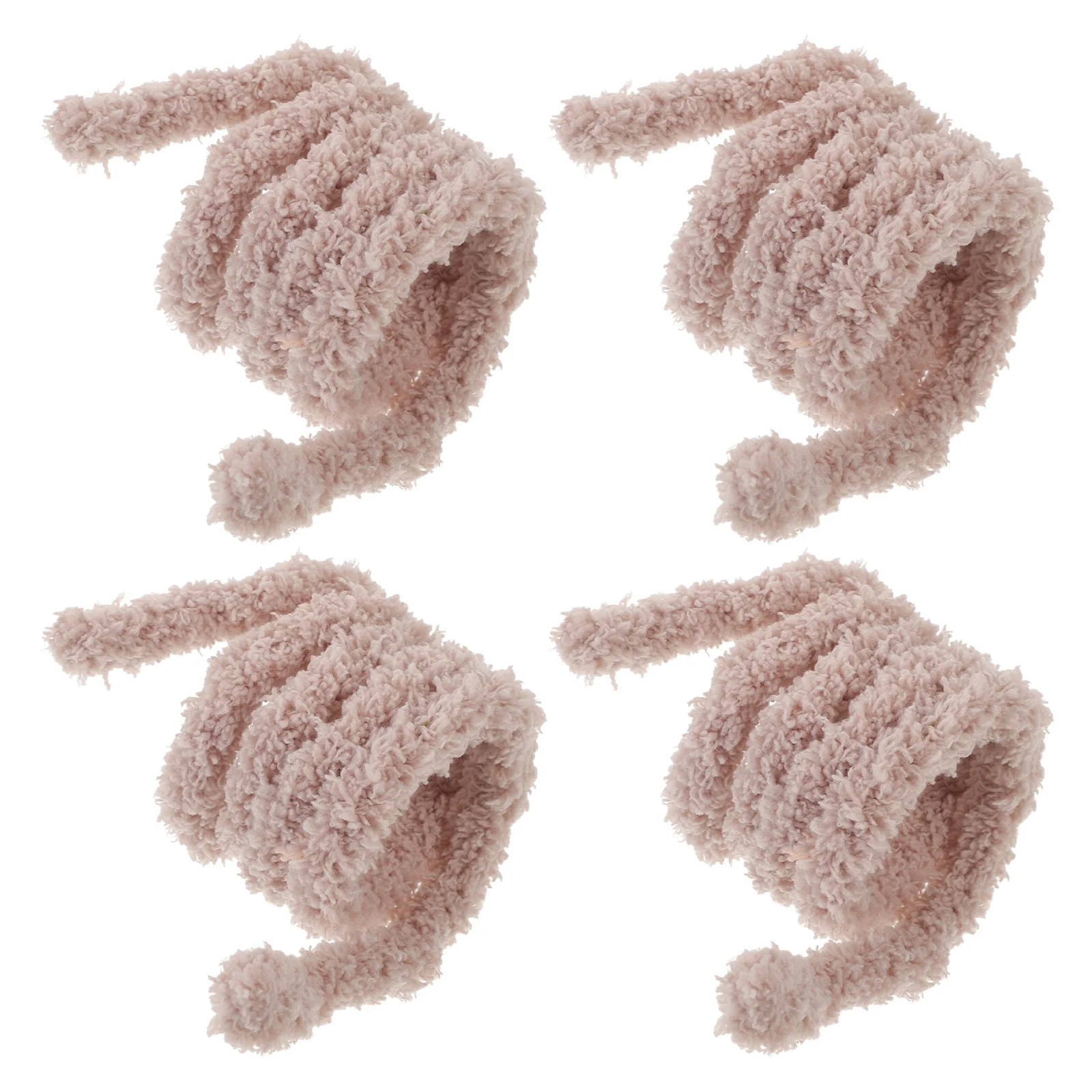 

4pcs DIY Twisting Sticks Kindergarten DIY Supply Chenille Sticks Plaything Craft Supplies