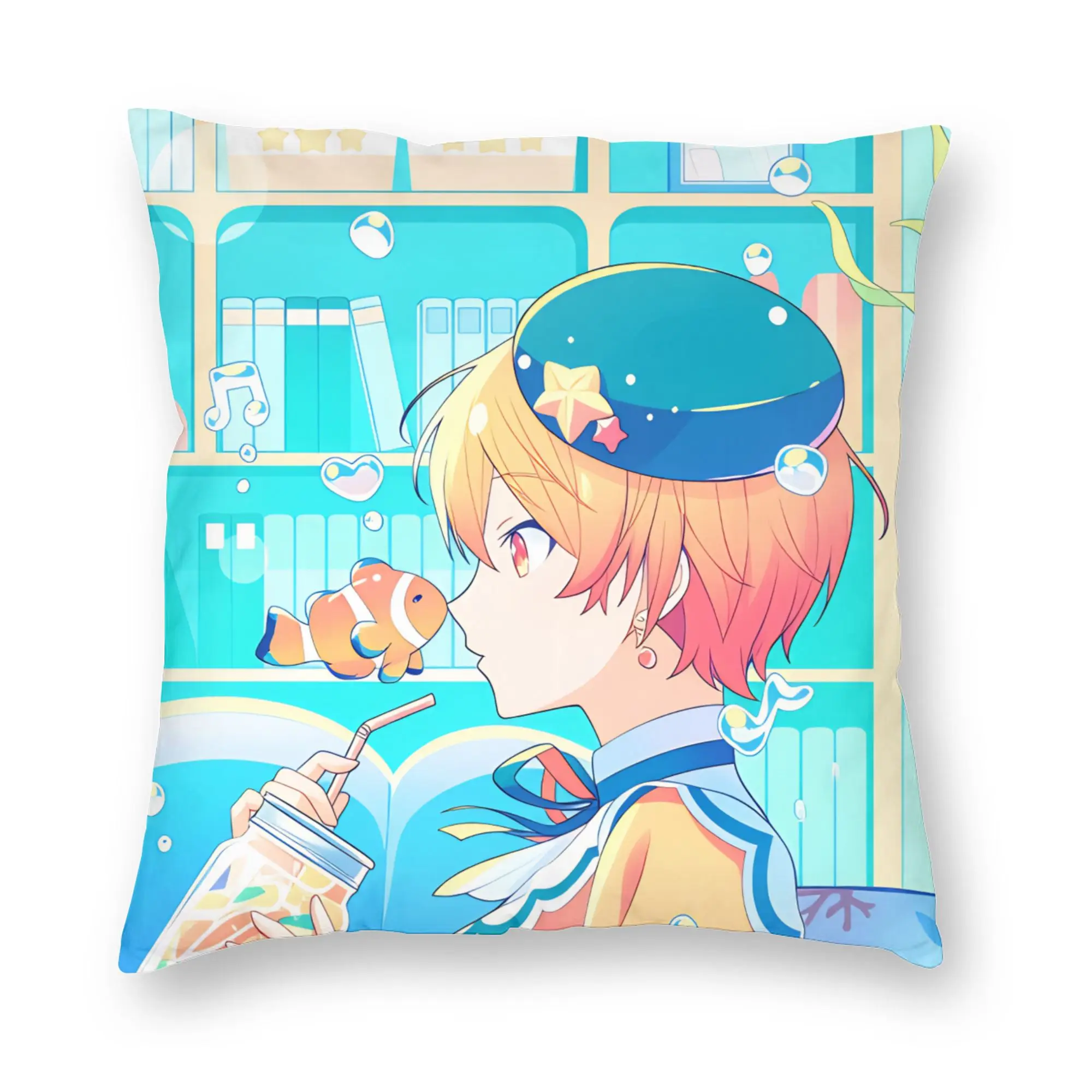 Vintage-Style Comfy Pillow Cover