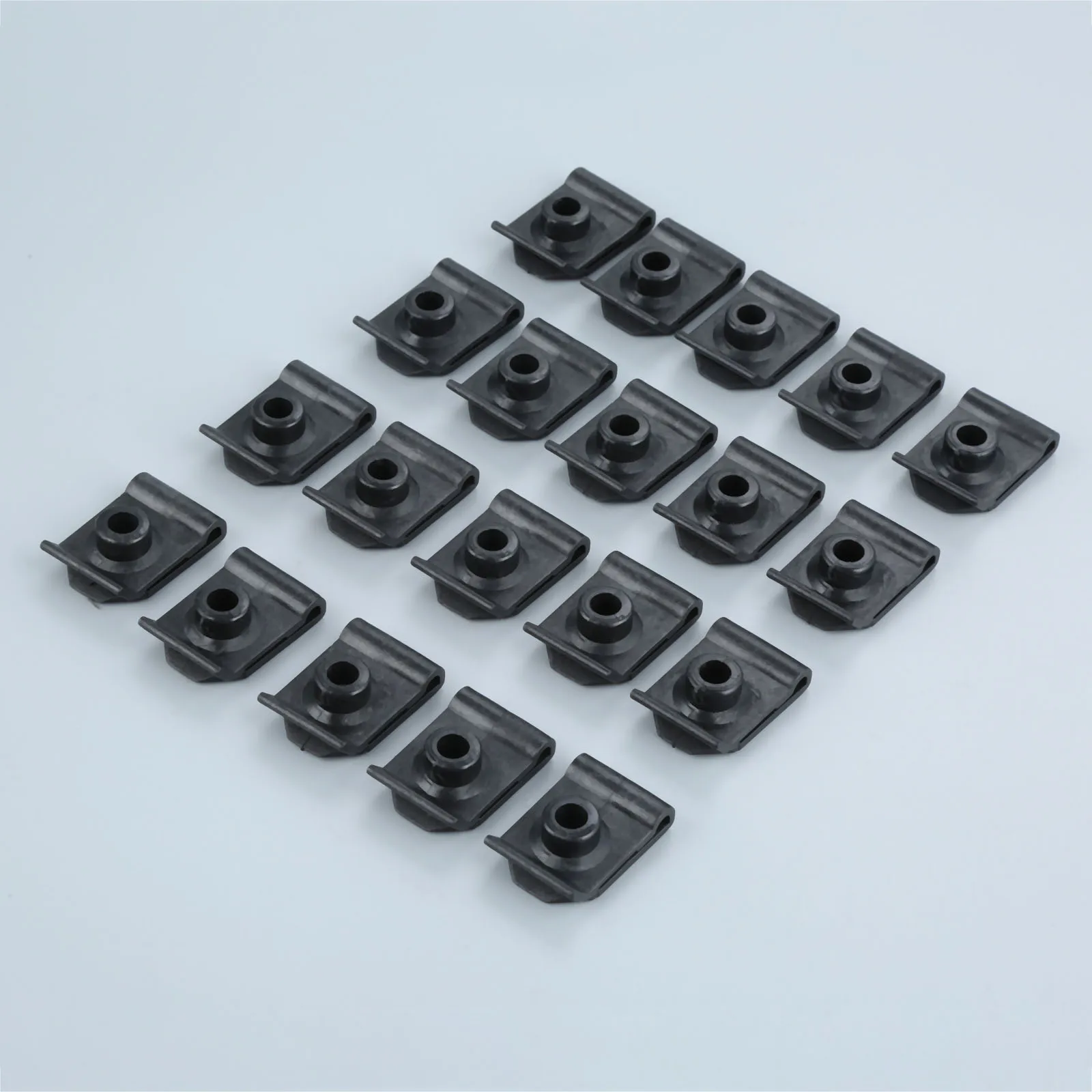 50 Rivets Plastique Pour Voiture – Fixations Pare-chocs, Ailes, Portières – Compatible Peugeot, Citroën, Renault - 7