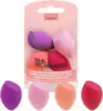 4pcs Mini Makeup Sponge Egg Cosmetics Puff Soft Beauty Tools for Perfect Foundation Powder and Blush Application,Wet Dry Dual Us 1