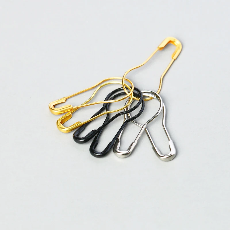 Metal Gourd Safety Pins Metal Paper Card Pins Metal Clothing Tag