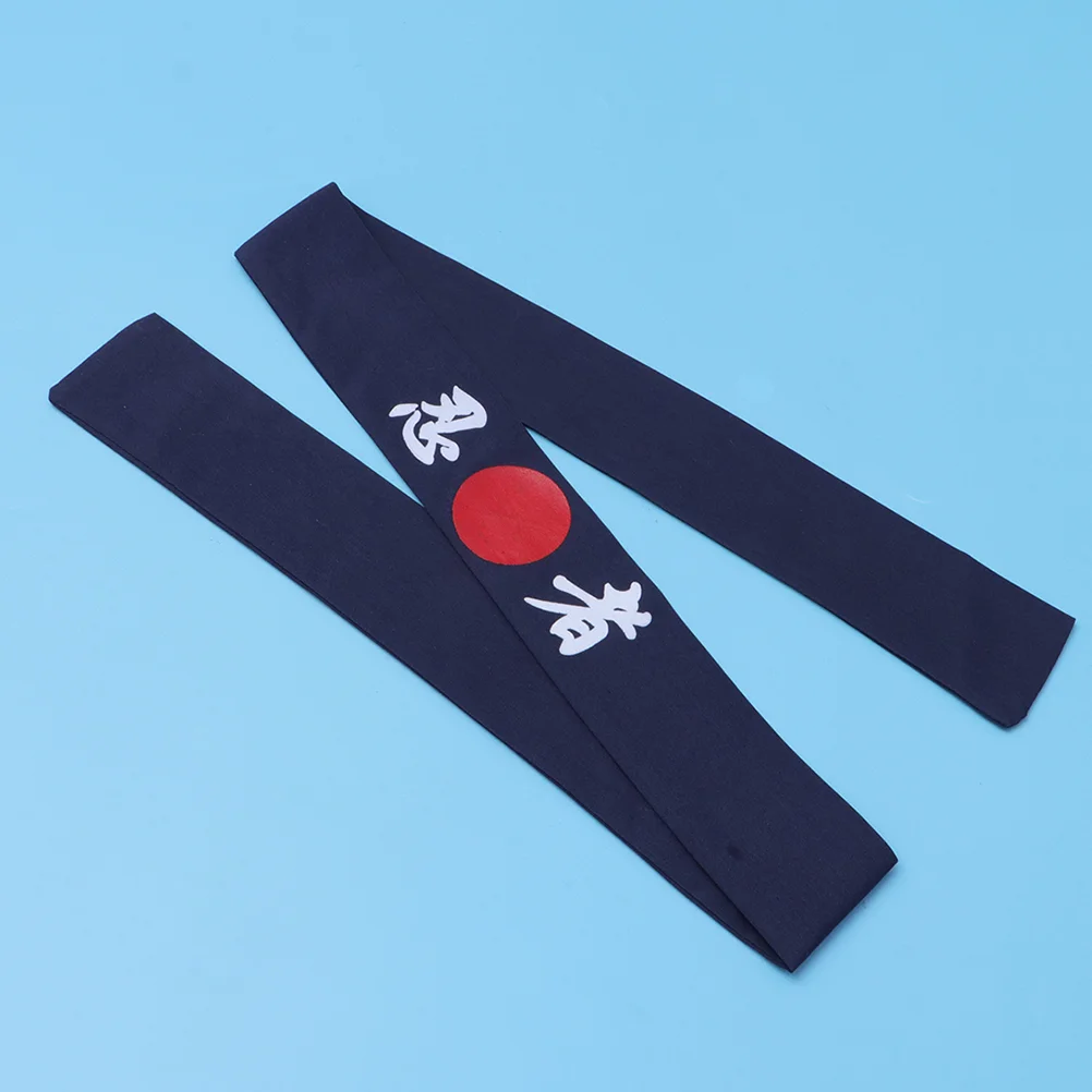 

2 Pcs Ninja Hood Athletic Headband Teppanyaki Chef Headwear Karate Decorative Headbands Sports Scarf