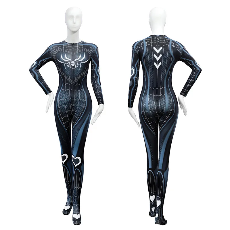 

Sexy Costume Cosplay Spandex Jumpsuit Woman Open Crotch Body Suit Superhero Zentai Suit Carnival Party Fancy Dress Jumpsuit