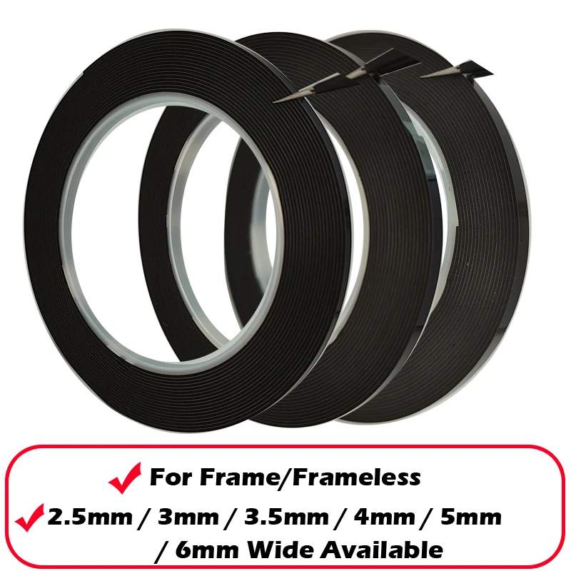 Per Telaio Dello Schermo Tv Senza Montatura/Senza Cornice/Curvo Monitor Oled Matrix Edge Rework Fix Repair Bonding, 10 Metri/Rotolo, 0.86Mm Di Spessor