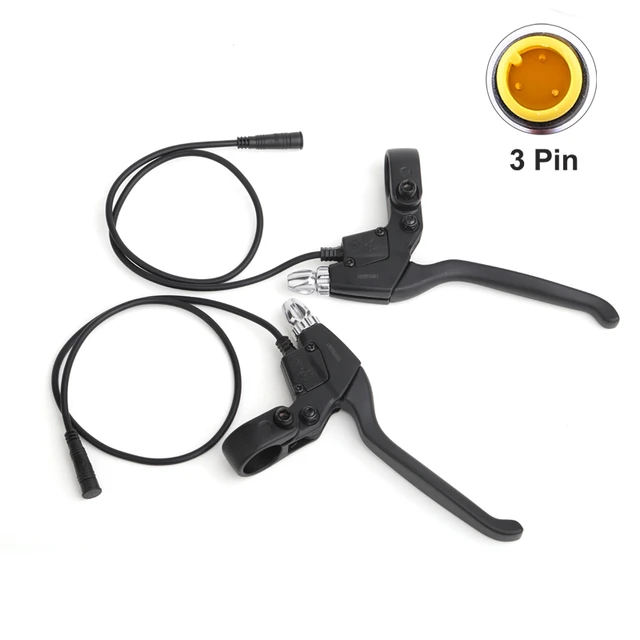 Bafang 8 SPAß Bremshebel E-BIKE 8FUN Brems Griffe Wenn die Bremse Power Cut  Off 3 Pin Männlichen Verbinden Elektrische Fahrrad umwandlung Teil -  AliExpress