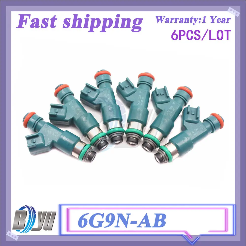 

6G9N-AB набор из 6 топливных форсунок для volvo 2007-2013 XC90 30777501