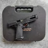 2024  G34 TTI Pistol 1: 3 Alloy Empire Gun Model Shell Ejection Keychain Assemble Disassemble Mini  Gun for Boys Gift 1
