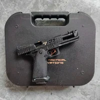 2024  G34 TTI Pistol 1: 3 Alloy Empire Gun Model Shell Ejection Keychain Assemble Disassemble Mini  Gun for Boys Gift 1