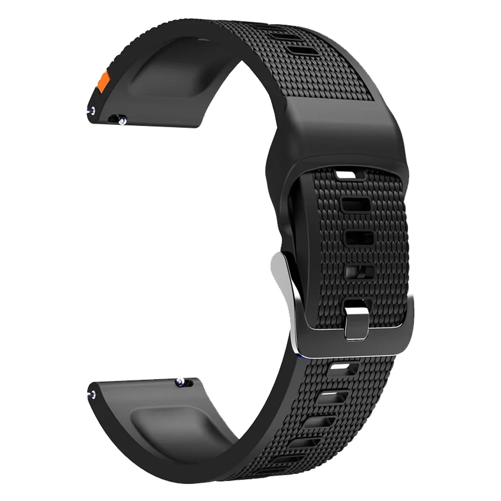 Silicone Sports Watch Strap - 22mm Replacement Bracelet Band