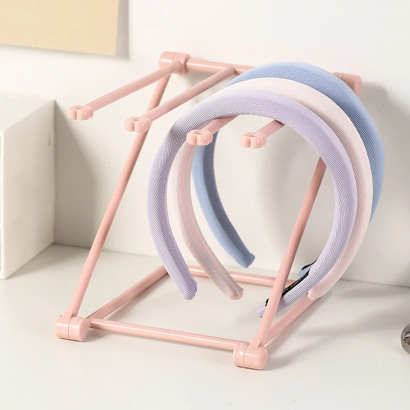 

Vertical Foldable Headband Storage Rack Desktop Hair Band Hair Tie Organizer