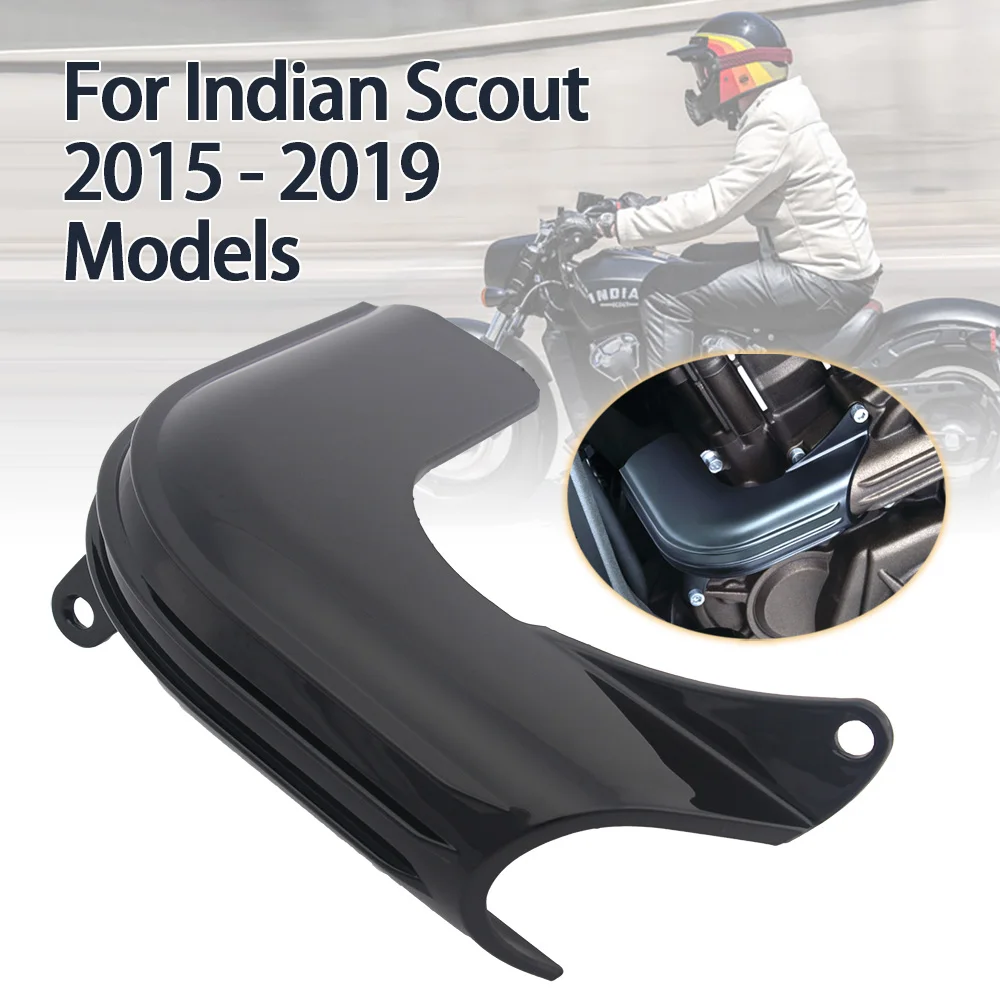Motorrad Kühlmittel Schlauch Abdeckung Für Indian Scout 2015-2023 Modifikation Teile Galvanik Dekoration Schwarz