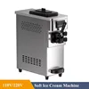 Black,Pink,Sliver,White Color Automatic Commercial Soft Serve Small Ice Cream Maker Machine With LCD Display 2