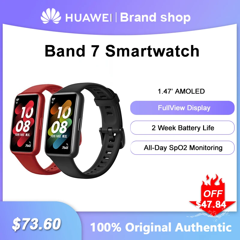 Original Honor Band 7 NFC Smart Band Blood Oxygen 1.47'' inch Heart Rate  Tracker Sports Smart Bracelet 2 Weeks Battery Life - AliExpress