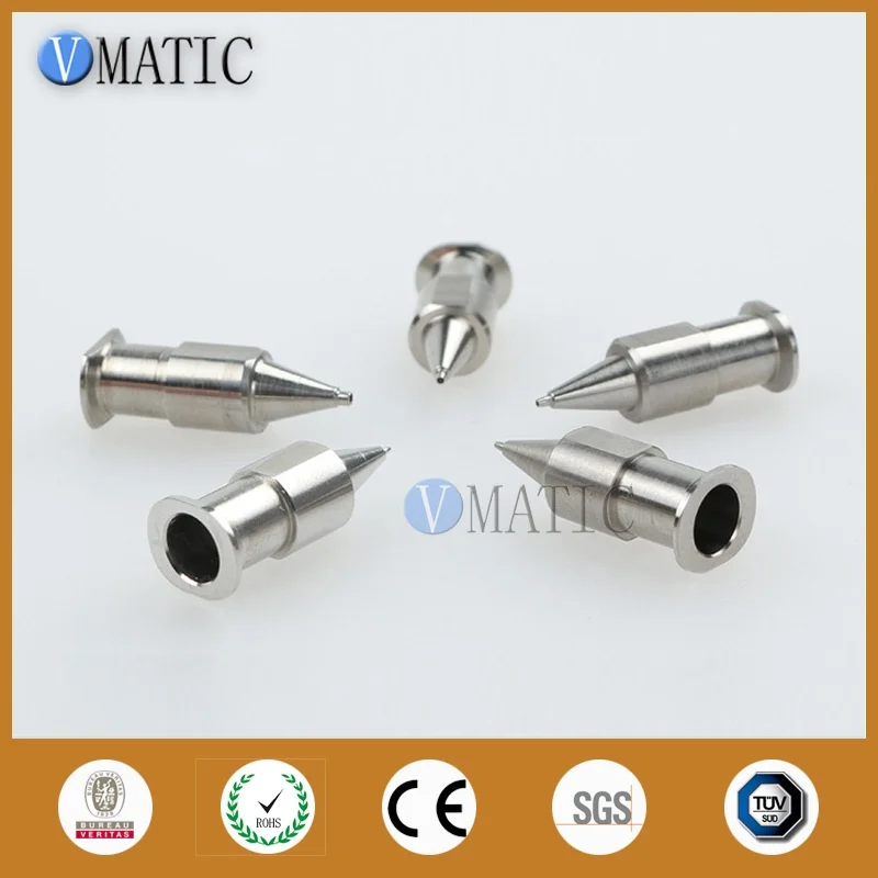 

Free Shipping Industry Use High Precision Stainless Steel Pneumatic Connector Fitting Nozzle Fluid Liquid Glue Dispense Needle