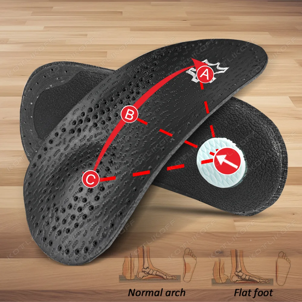 leather Sport Orthopedic Insoles High Arch Supports Shoe Sole For Men Women Plantar Fasciitis Flat Feet Pain Relief Shoe Cushion shoe insoles,sport insoles,orthopedic insoles,sport orthopedic insoles,sports insoles