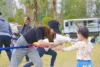 Outdoor Games Team Building Develop Sport Entertainment Toys Children Elasticity Rope Circle Running Push for Kids Sensory Rope 4