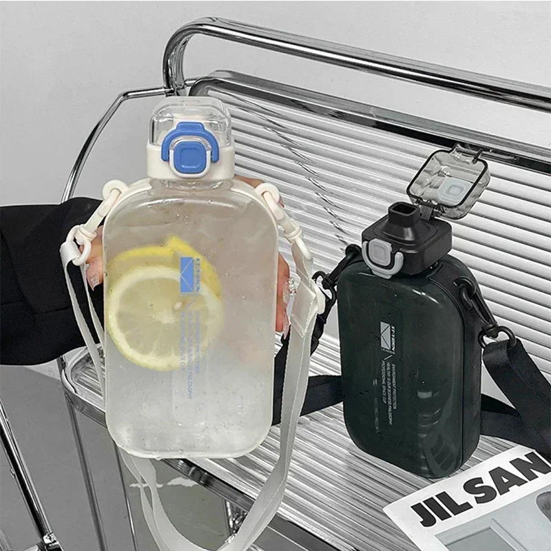Flat Transparent Slim Travel Bottle 2