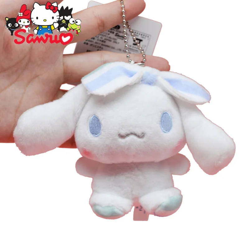 

1Pc Sanrio Cinnamoroll Toy Doll Pendant Japanese Bow Soft Stuffed Bag Hanging Stuffed Pp Cotton Charm Kids Birthday Gift 12cm