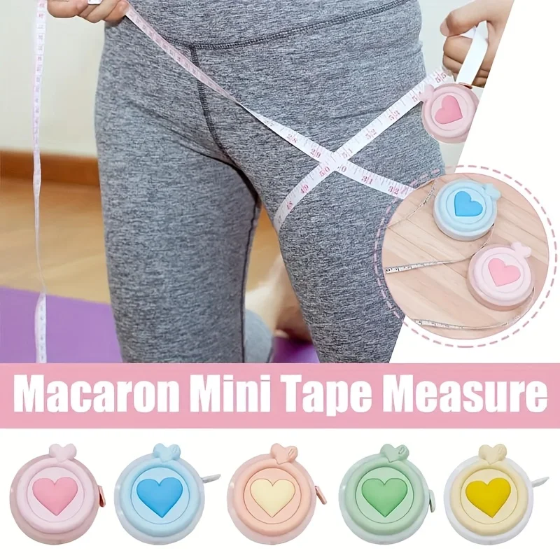 1pc Mini Small Tape Measure for Body Measurement Sewing Tailor Handmade Portable Body Sewing Measurements Ruler Birthday Gift tape measure measuring tape measuring ruler