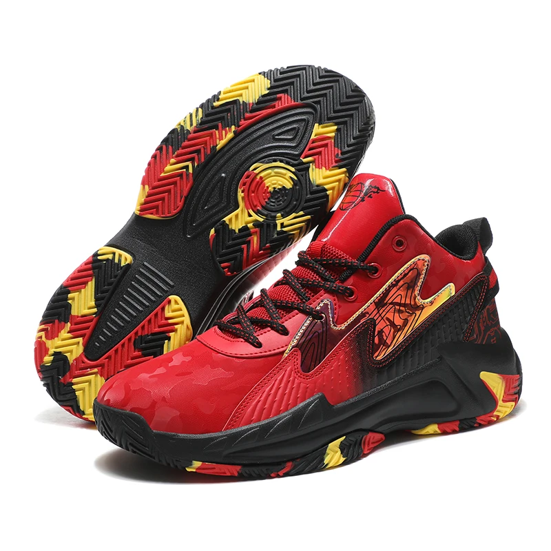 

Basketball Shoes Men Shoes High-Top Sports Shoes Wear-Resistant Breathable Boots Training Athletic Outdoor Casual Sneakers