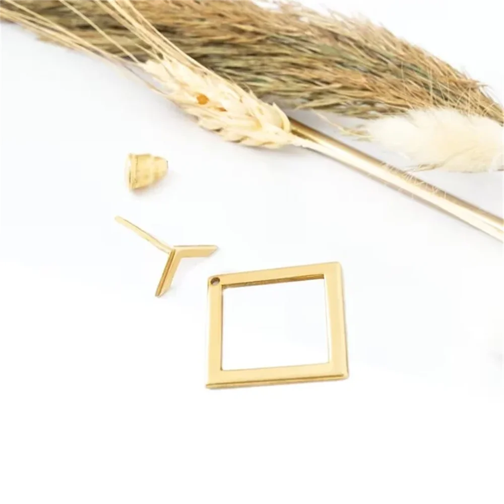 Komplette runde Ohrstecker, Muttertagsgeschenk, zierliche Ohrjacke, Ohrstecker, trendiger, moderner geometrischer Ohrring aus Edelstahl – Detail 13