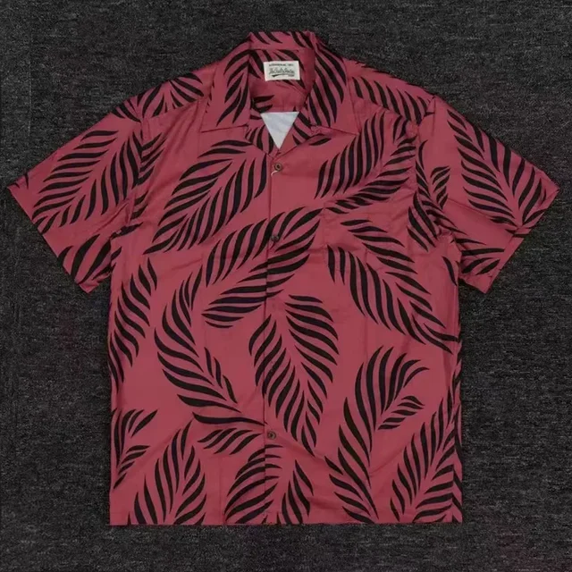 WACKO MARIA 2024ss New Spider Printing Shirts Men Woman