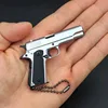 1:3 Mini 1911 Pistol Model Alloy Detachable Assemblable Toy Keychain Pendant Metal Toy Gun Bag Decoration Boys Gift 5