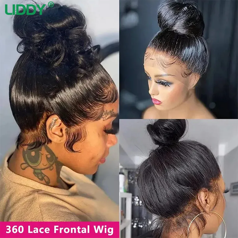 250% 360 Full Lace Wig Human Hair Pre Plucked 13x6 13x4 Straight Lace Front Wigs Frontal Wig Human Hair Wigs For Women