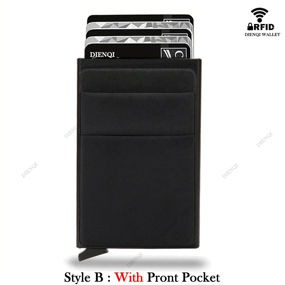 Luxurious Slim RFID Credit Card Holder for Business Professionals