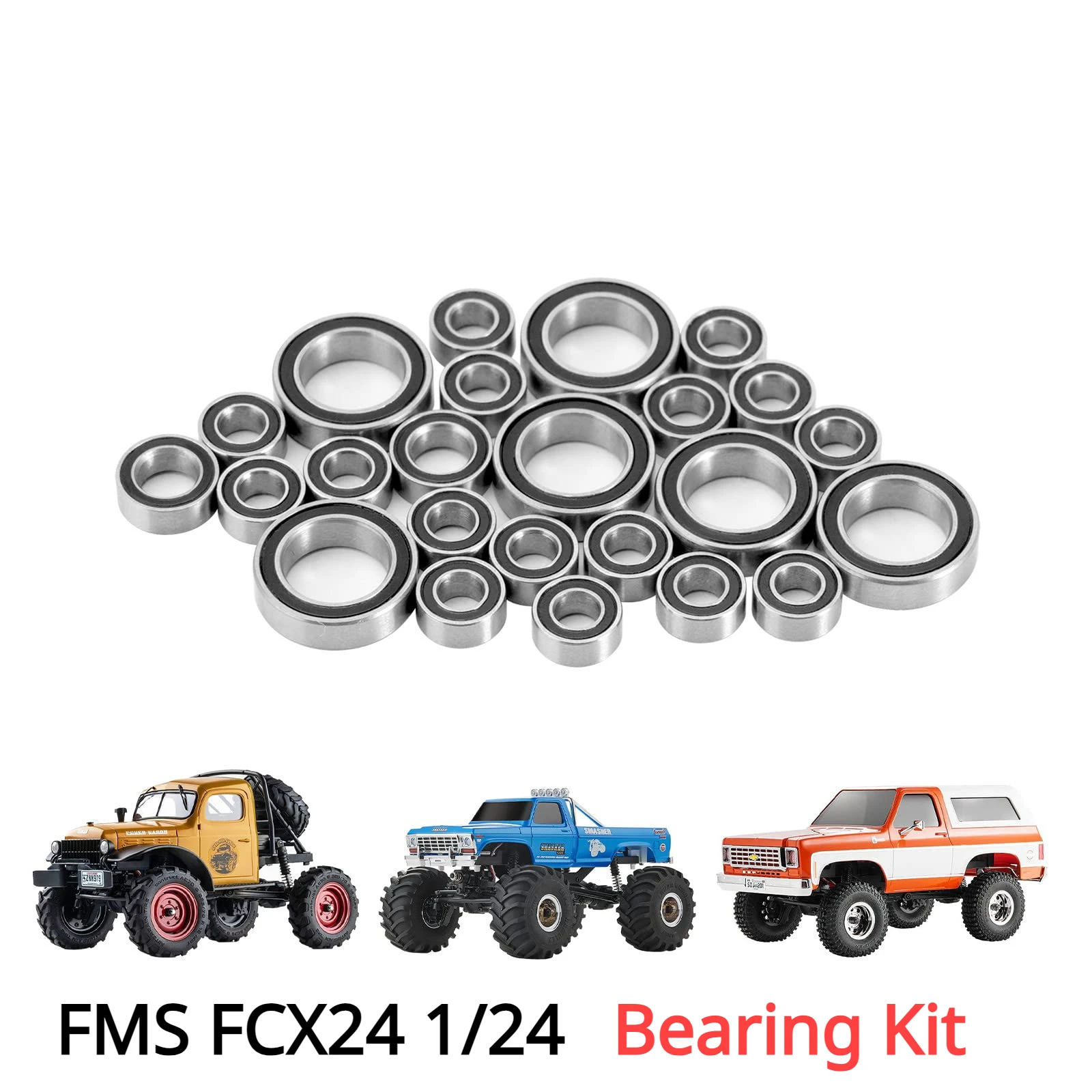 

FMS FCX24 1/24 Xiao Qi Smasher RC автомобильные запасные части комплект подшипников
