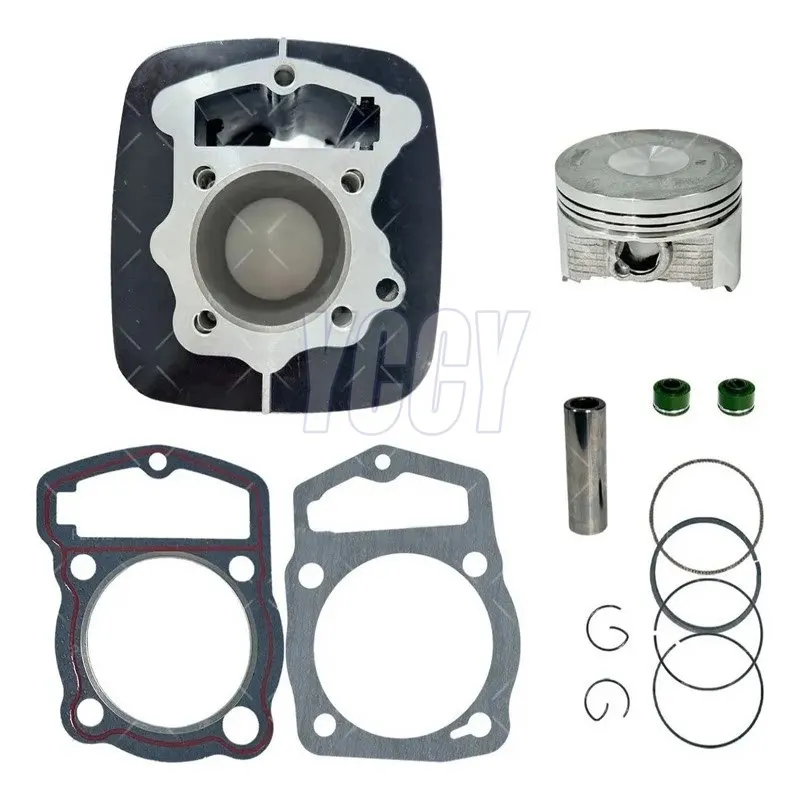 ATV/UTV 오토바이 70MM 보어 실린더 피스톤 상부 엔드 키트 가스켓 (ZONGSHEN CBB250 CBB 250 WELS 250cc KAYO 더트 핏 바이크용)